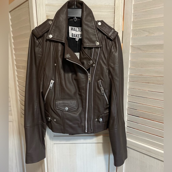 Walter Baker Jackets & Coats Walter Baker Jules Motto Leather